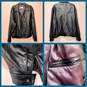 Hathaway Genuine Leather Men’s Jacket